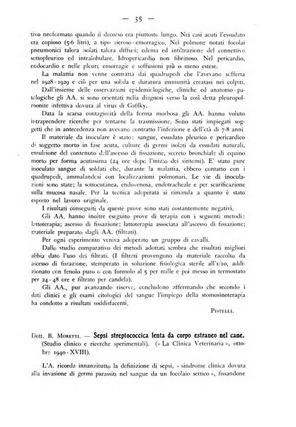 Rivista militare di medicina veterinaria Periodico bimestrale