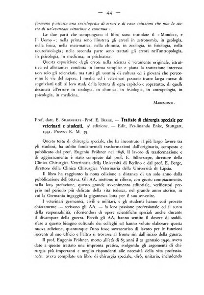 Rivista militare di medicina veterinaria Periodico bimestrale