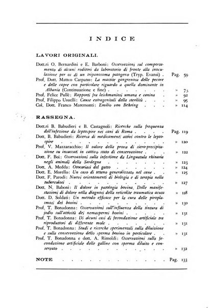 Rivista militare di medicina veterinaria Periodico bimestrale