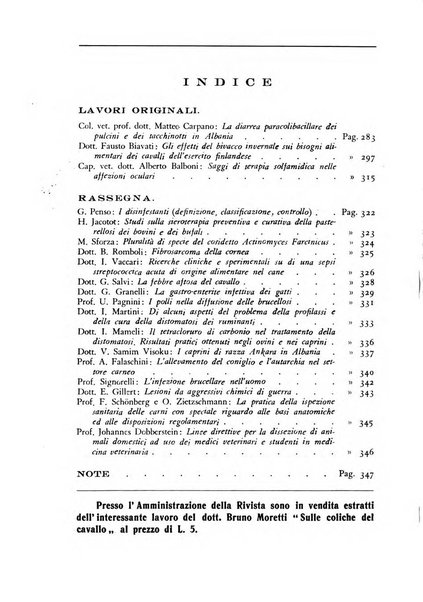 Rivista militare di medicina veterinaria Periodico bimestrale