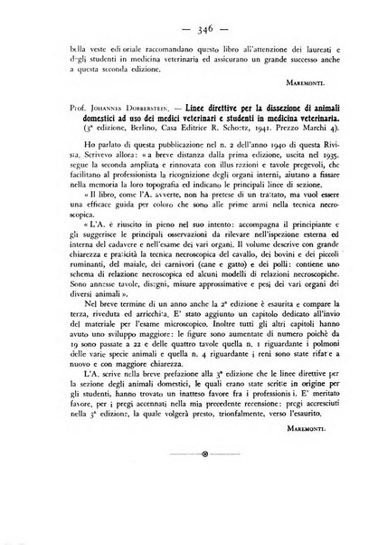 Rivista militare di medicina veterinaria Periodico bimestrale