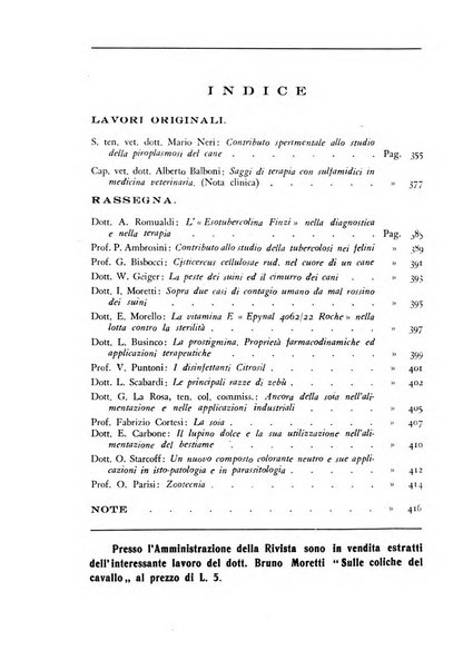 Rivista militare di medicina veterinaria Periodico bimestrale