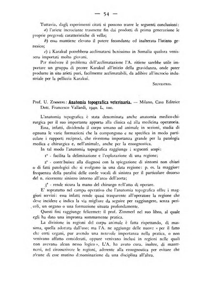 Rivista militare di medicina veterinaria Periodico bimestrale