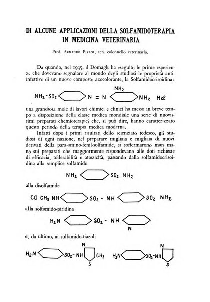 Rivista militare di medicina veterinaria Periodico bimestrale