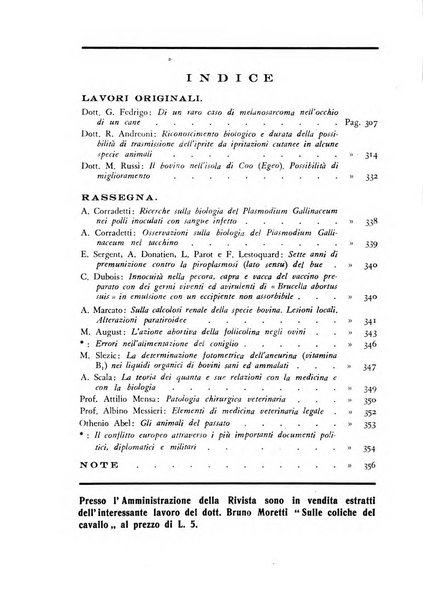 Rivista militare di medicina veterinaria Periodico bimestrale