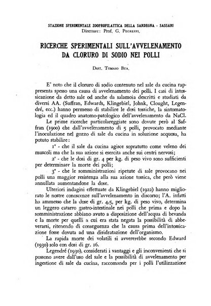 Rivista militare di medicina veterinaria Periodico bimestrale