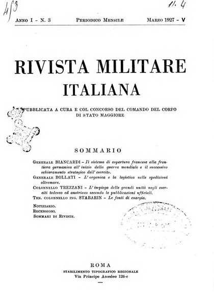 Rivista militare italiana