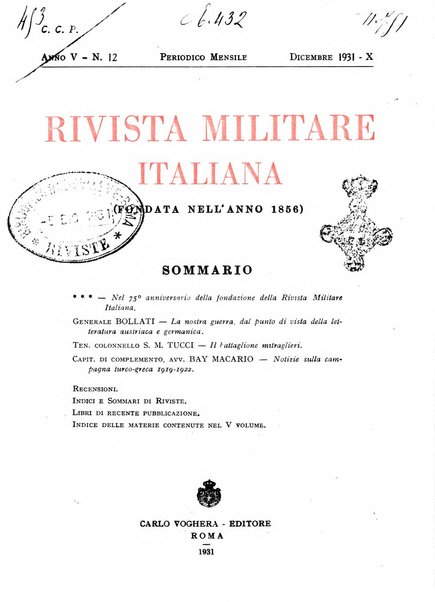 Rivista militare italiana