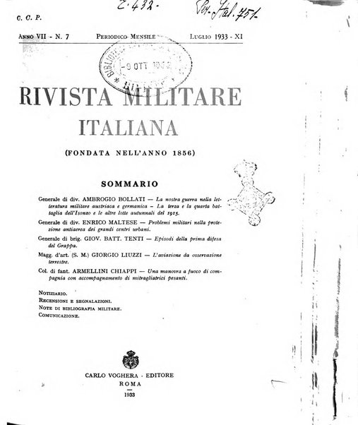 Rivista militare italiana