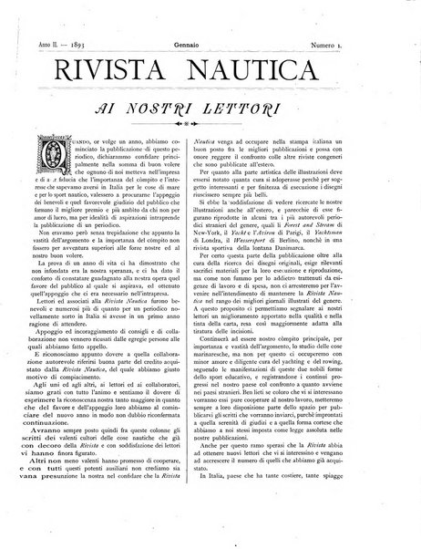 Rivista nautica rowing, yachting, Marina militare e mercantile