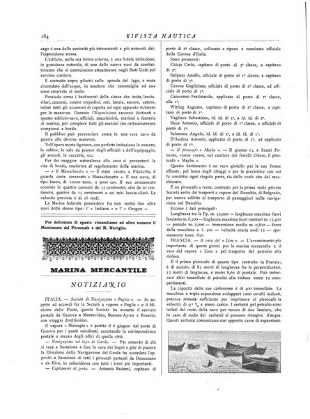 Rivista nautica rowing, yachting, Marina militare e mercantile