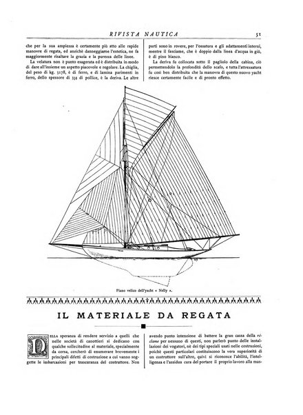 Rivista nautica rowing, yachting, Marina militare e mercantile