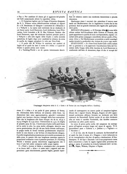 Rivista nautica rowing, yachting, Marina militare e mercantile