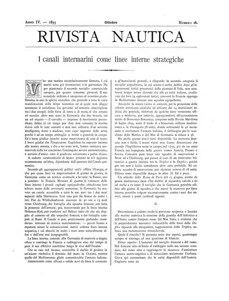 Rivista nautica rowing, yachting, Marina militare e mercantile