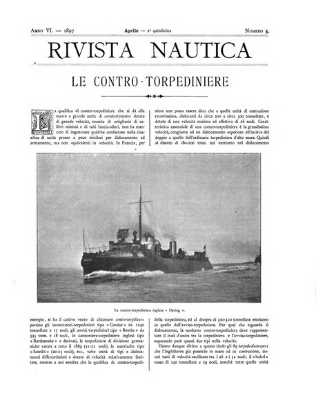 Rivista nautica rowing, yachting, Marina militare e mercantile