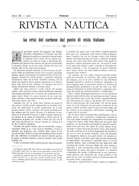 Rivista nautica rowing, yachting, Marina militare e mercantile