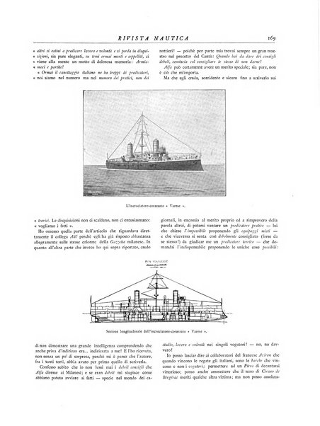 Rivista nautica rowing, yachting, Marina militare e mercantile