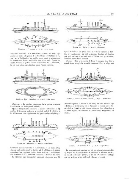 Rivista nautica rowing, yachting, Marina militare e mercantile