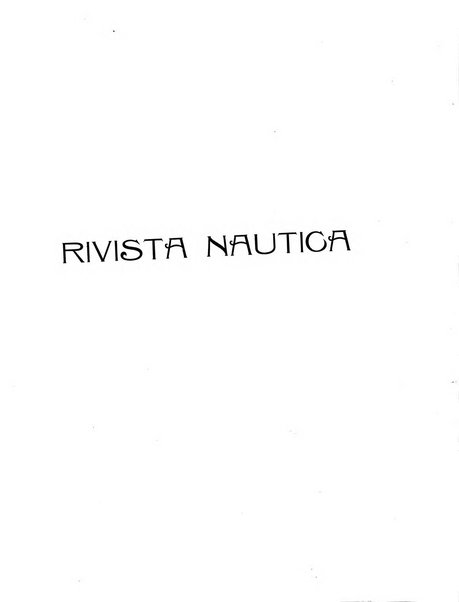 Rivista nautica rowing, yachting, Marina militare e mercantile