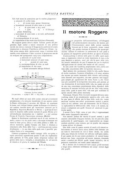 Rivista nautica rowing, yachting, Marina militare e mercantile