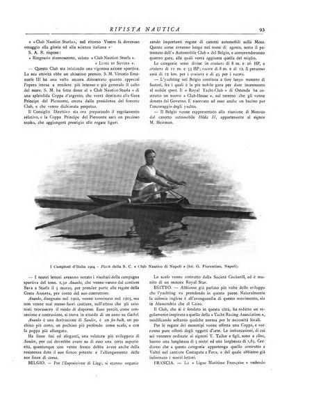 Rivista nautica rowing, yachting, Marina militare e mercantile