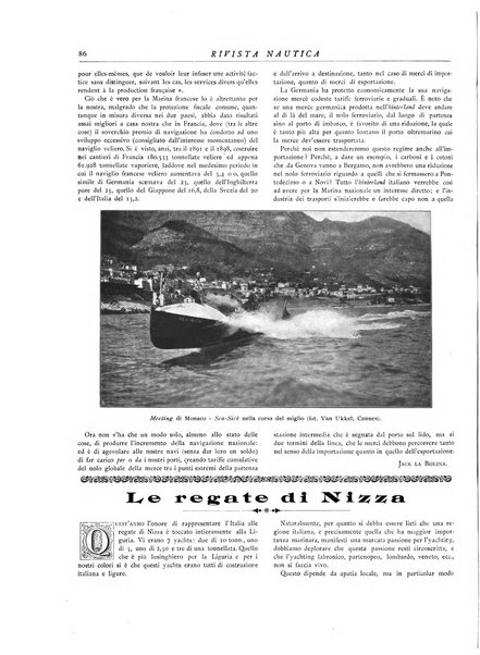 Rivista nautica rowing, yachting, Marina militare e mercantile