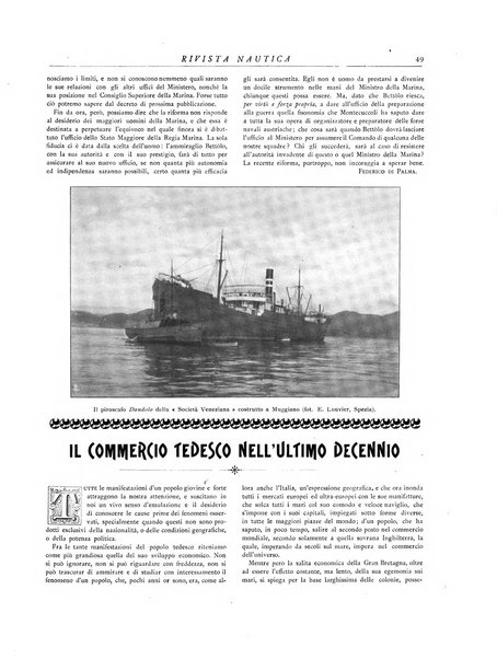 Rivista nautica rowing, yachting, Marina militare e mercantile