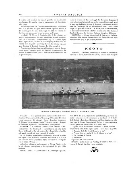 Rivista nautica rowing, yachting, Marina militare e mercantile