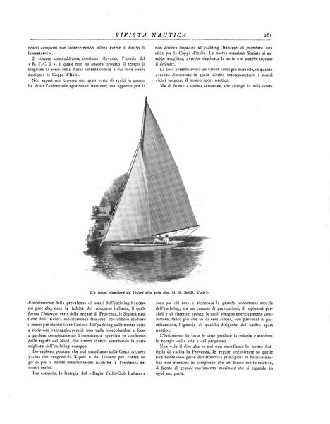 Rivista nautica rowing, yachting, Marina militare e mercantile
