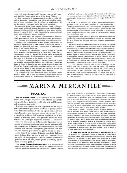 Rivista nautica rowing, yachting, Marina militare e mercantile