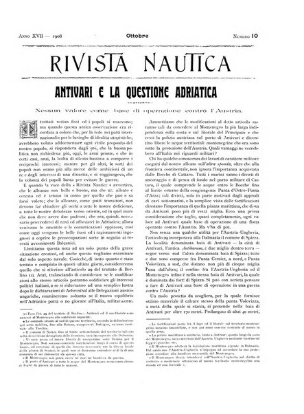 Rivista nautica rowing, yachting, Marina militare e mercantile