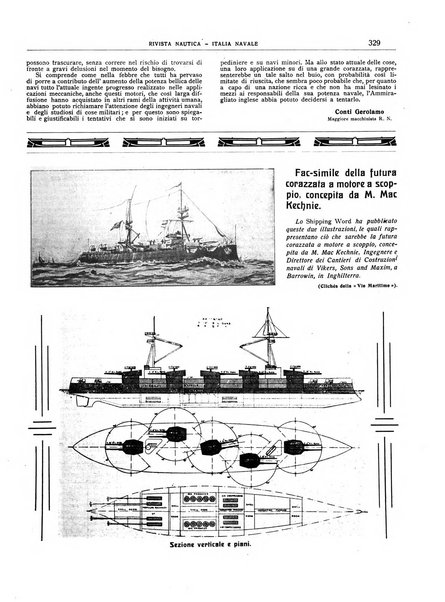 Rivista nautica rowing, yachting, Marina militare e mercantile