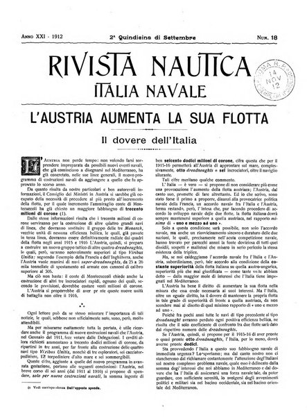 Rivista nautica rowing, yachting, Marina militare e mercantile