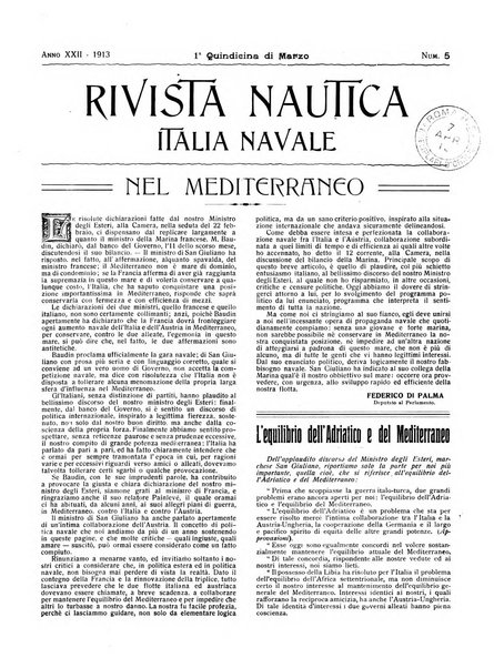 Rivista nautica rowing, yachting, Marina militare e mercantile