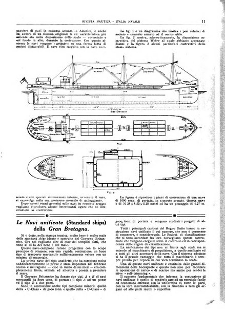 Rivista nautica rowing, yachting, Marina militare e mercantile