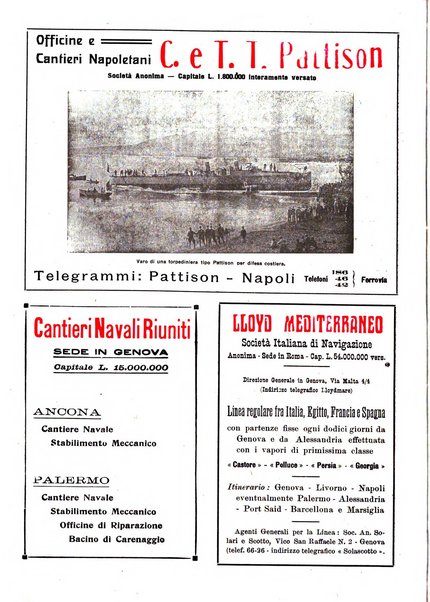 Rivista nautica rowing, yachting, Marina militare e mercantile