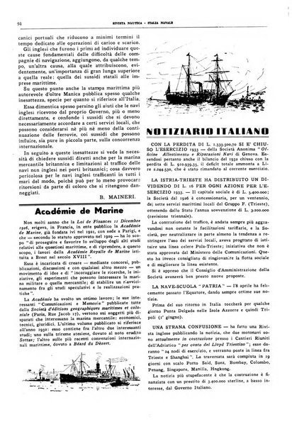 Rivista nautica rowing, yachting, Marina militare e mercantile