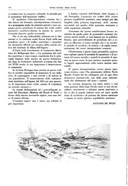 Rivista nautica rowing, yachting, Marina militare e mercantile