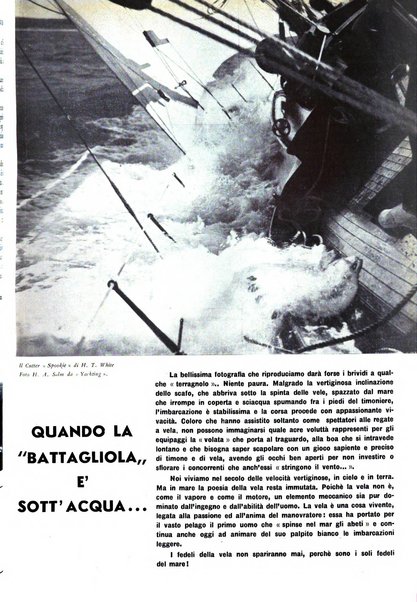 Rivista nautica rowing, yachting, Marina militare e mercantile