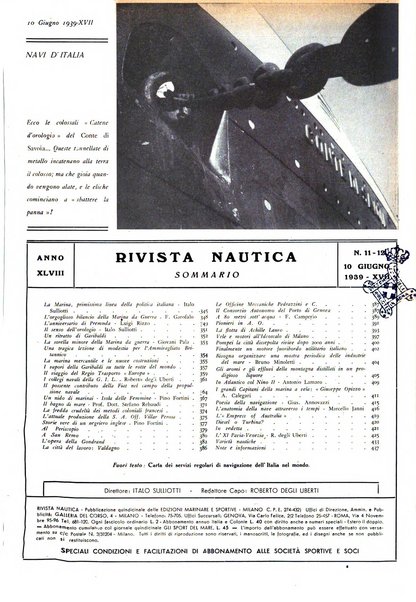 Rivista nautica rowing, yachting, Marina militare e mercantile