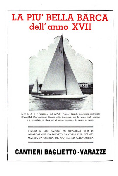 Rivista nautica rowing, yachting, Marina militare e mercantile