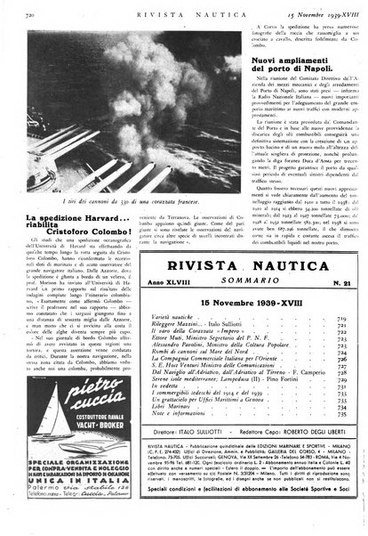 Rivista nautica rowing, yachting, Marina militare e mercantile