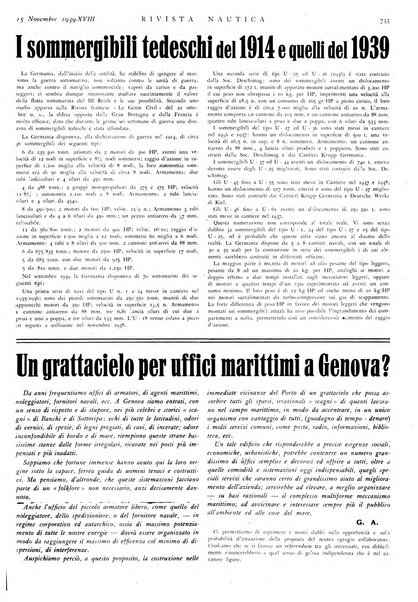 Rivista nautica rowing, yachting, Marina militare e mercantile