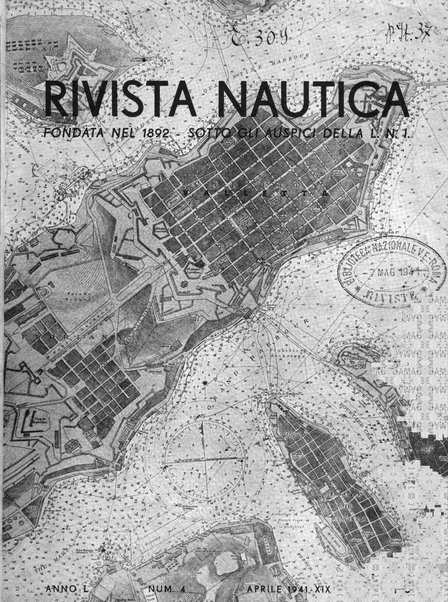 Rivista nautica rowing, yachting, Marina militare e mercantile