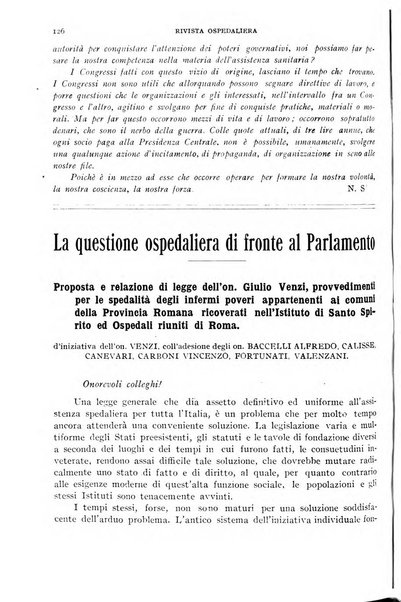 Rivista ospedaliera giornale di tecnica nosocomiale, di pratica e di interessi professionali