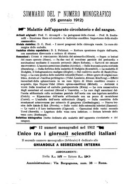 Rivista ospedaliera giornale di tecnica nosocomiale, di pratica e di interessi professionali