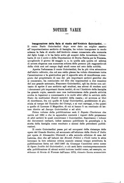 Rivista storica degli archivi toscani