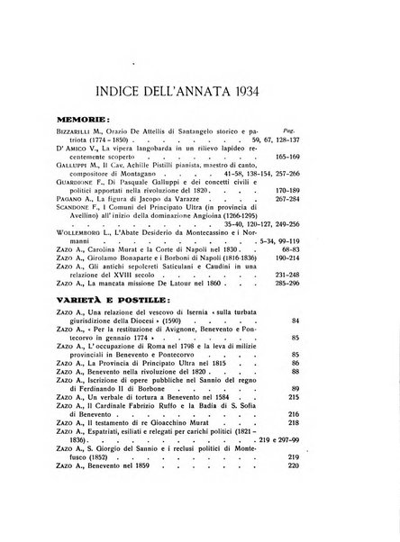 Samnium pubblicazione trimestrale di studi storici regionali