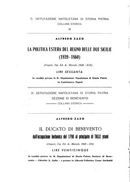 Samnium pubblicazione trimestrale di studi storici regionali