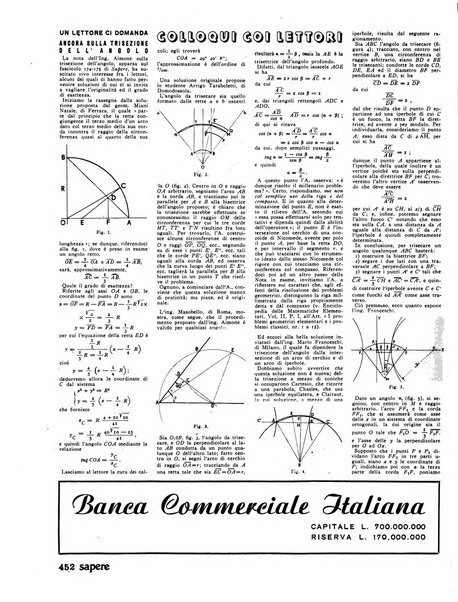 Sapere quindicinale di divulgazione di scienza, tecnica e arte applicata